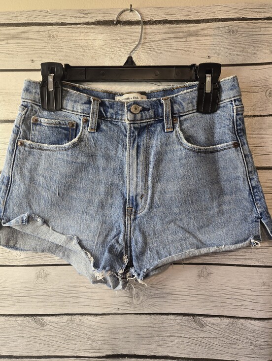 Abercrombie & Fitch Pants - Abercrombie & Fitch The Mom Short High Rise Denim Shorts Size 27/4